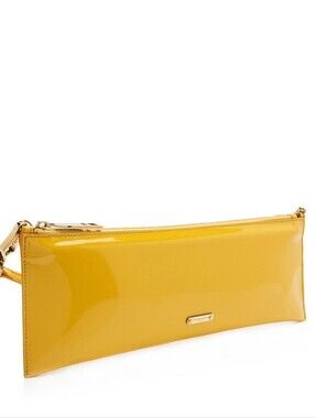 BURBERRY PRORSUM  PATENT LEATHER CLUTCH SHOULDER PURSE EUC